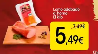 Dialprix Lomo adobado al horno oferta
