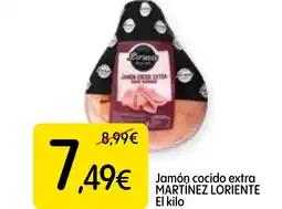 Dialprix MARTÍNEZ LORIENTE Jamón cocido extra oferta