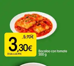 Dialprix Bacalao con tomate oferta