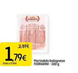Dialprix FERRARINI Mortadela bolognesa oferta