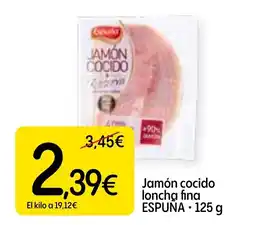 Dialprix ESPUÑA Jamón cocido loncha fina oferta