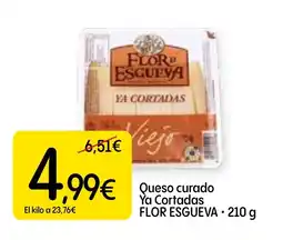 Dialprix FLOR ESGUEVA Queso curado Ya Cortadas oferta