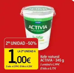 Dialprix ACTIVIA Kefir natural oferta