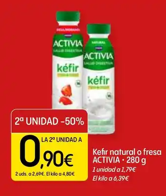 Dialprix ACTIVIA Kefir natural o fresa oferta