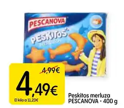 Dialprix PESCANOVA Peskitos merluza oferta