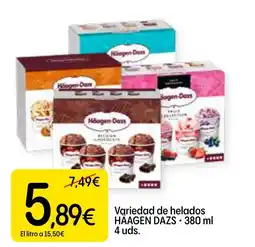 Dialprix HÄAGEN DAZS Variedad de helados oferta