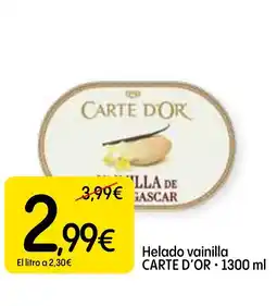 Dialprix CARTE D'OR Helado vainilla oferta