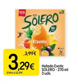 Dialprix SOLERO Helado Exotic oferta