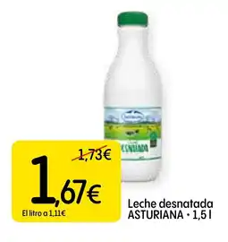 Dialprix ASTURIANA Leche desnatada oferta