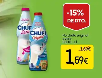 Dialprix CHUFI Horchata original o zero oferta