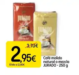 Dialprix JURADO Café molido natural o mezcla oferta