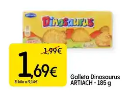 Dialprix ARTIACH Galleta Dinosaurus oferta