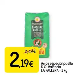 Dialprix LA FALLERA Arroz especial paella D.O. Valencia oferta