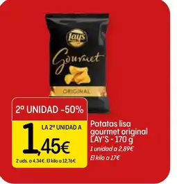 Dialprix LAY'S Patatas lisa gourmet original oferta