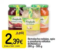 Dialprix BONDUELLE Remolacha rodajas, apio o zanahoria rallados oferta