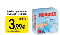 Dialprix HUGGIES Toallitas pure water oferta