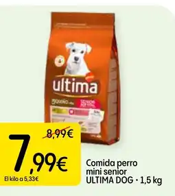 Dialprix ULTIMA DOG Comida perro mini senior oferta