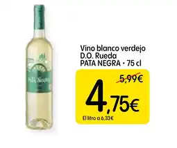 Dialprix PATA NEGRA Vino blanco verdejo D.O. Rueda oferta