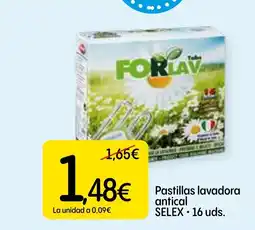 Dialprix SELEX Pastillas lavadora antical oferta