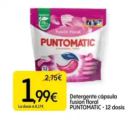 Dialprix PUNTOMATIC Detergente cápsula fusion floral oferta