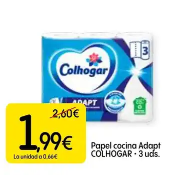 Dialprix COLHOGAR Papel cocina Adapt oferta