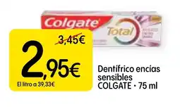 Dialprix COLGATE Dentifrico encías sensibles oferta