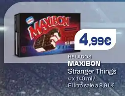 Dialprix MAXIBON Helado Stranger Things oferta