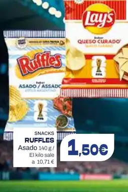 Dialprix RUFFLES Snacks oferta