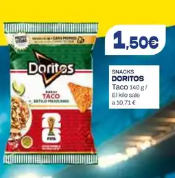Dialprix DORITOS Snacks Taco oferta