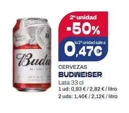 Dialprix BUDWEISER Cervezas oferta