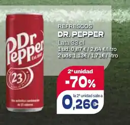Dialprix DR. PEPPER Refrescos oferta