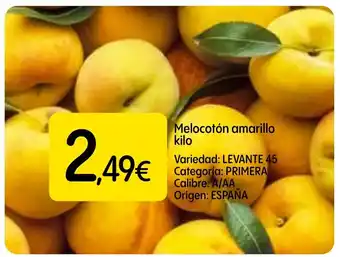 Dialprix Melocotón amarillo oferta
