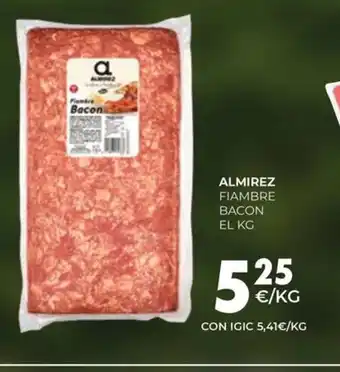 CashDiplo ALMIREZ Fiambre bacon oferta