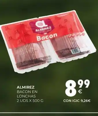 CashDiplo ALMIREZ Bacon en lonchas oferta