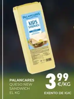 CashDiplo PALANCARES Queso new sandwich oferta
