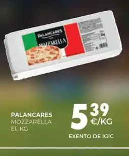 CashDiplo PALANCARES Mozzarella oferta