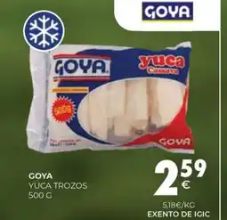 CashDiplo GOYA Yuca trozos oferta
