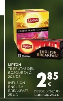 CashDiplo LIPTON Té frutas del bosque oferta