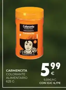 CashDiplo CARMENCITA Colorante alimentario oferta