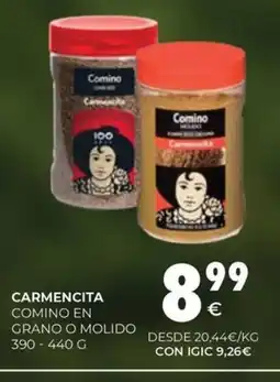 CashDiplo CARMENCITA Comino en grano o molido oferta