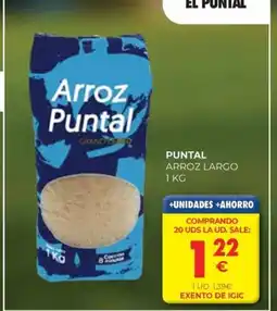 CashDiplo PUNTAL Arroz largo oferta