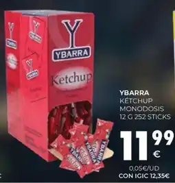 CashDiplo YBARRA Kétchup monodosis oferta