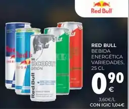 CashDiplo RED BULL Bebida energética variedades oferta