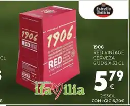 CashDiplo 1906 Red vintage cerveza oferta