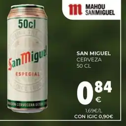 CashDiplo SAN MIGUEL Cerveza oferta