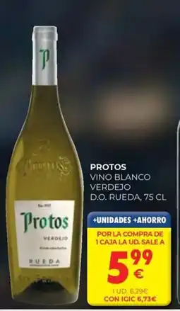 CashDiplo PROTOS Vino blanco verdejo d.o. rueda oferta
