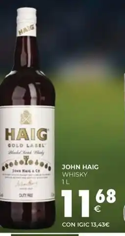 CashDiplo JOHN HAIG Whisky oferta