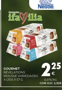 CashDiplo GOURMET Revelations mousse variedades oferta