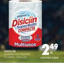 CashDiplo DISICLIN Bobina multiusos 2 capas, 1 rollo oferta