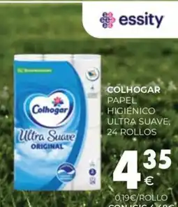 CashDiplo COLHOGAR Papel higiénico ultra suave, 24 rollos oferta